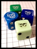 Dice : Dice - 6D - Skull Death Dice Group by Flying Buffalo - Ebay Jan 2014